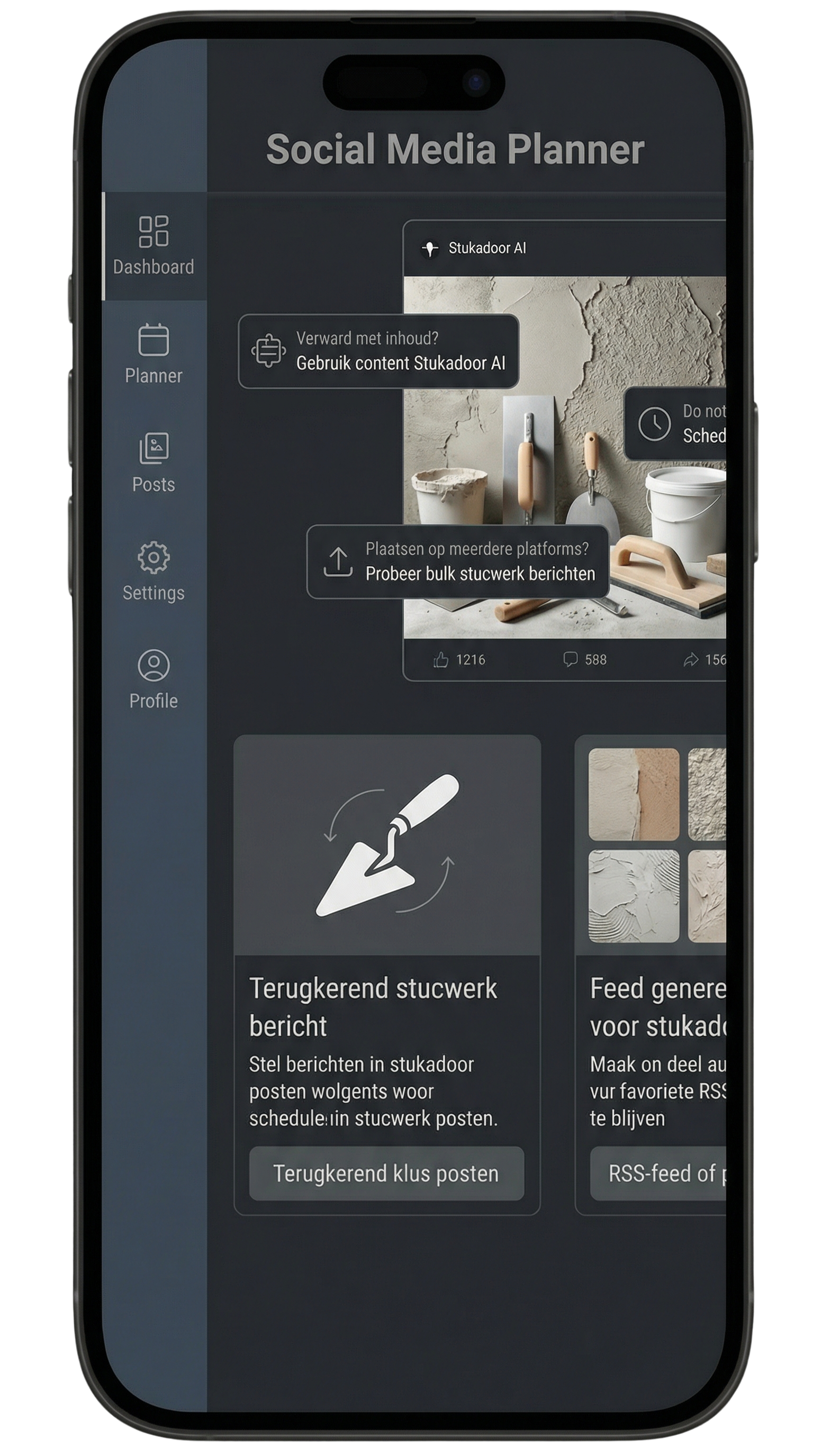 Social Media voor Stukadoors die een Hekel hebben aan Social Media (De "Luie Methode")