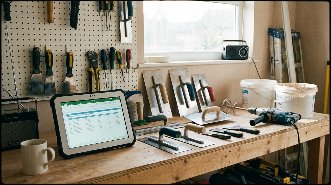 Administratie als stukadoor: minder papierwerk, meer stucwerk