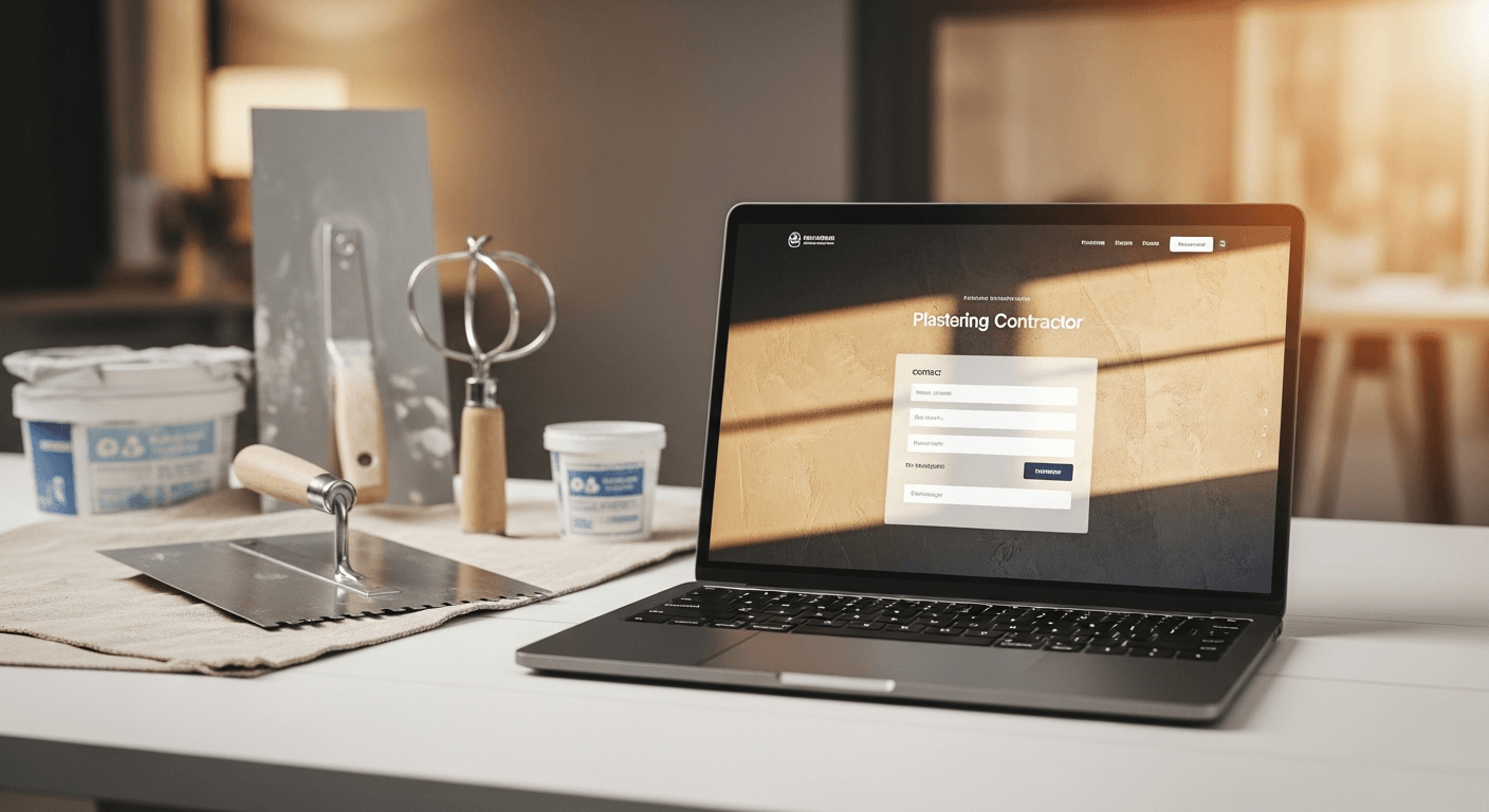 Je stukadoor-website omzetten in een aanvraagmachine