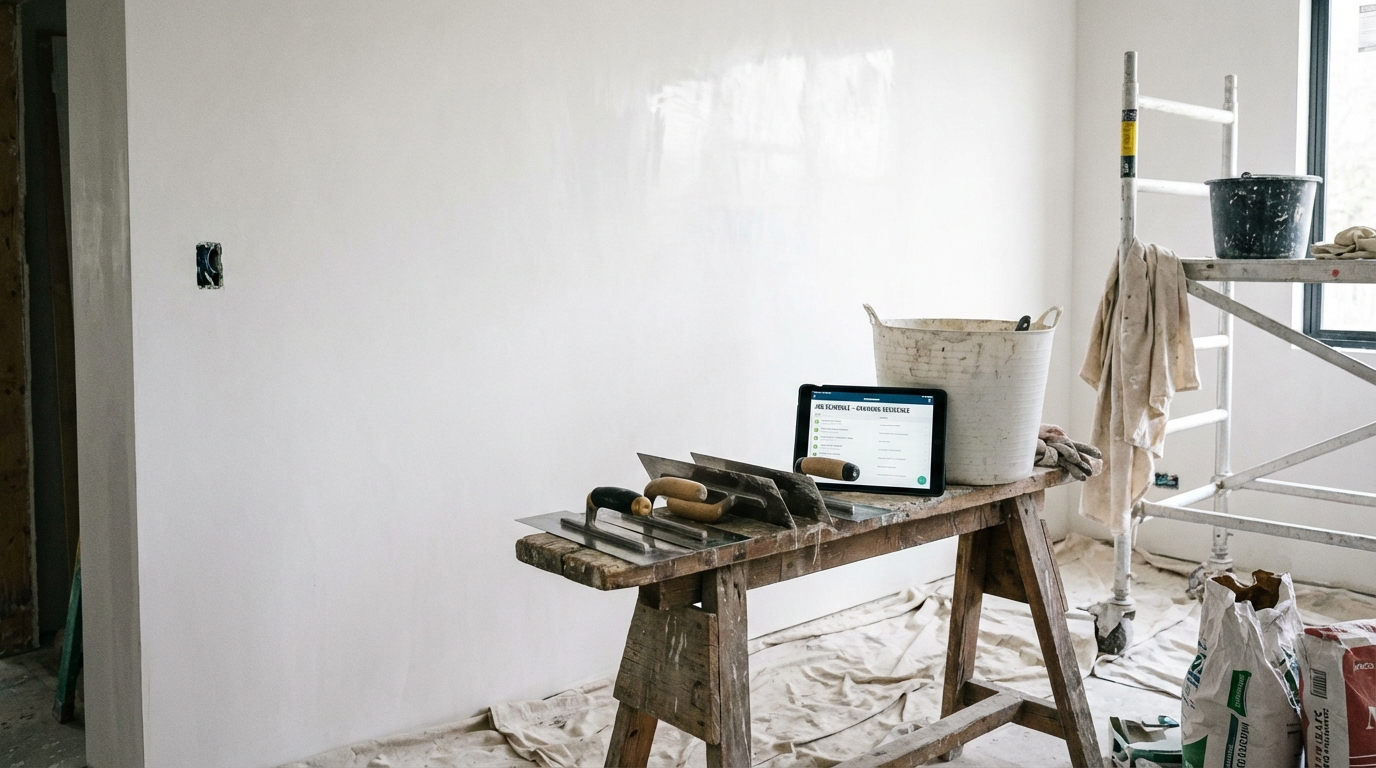 Stukadoorsbedrijf automatiseren: minder papierwerk, meer stucwerk